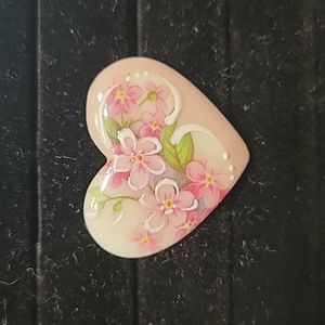 Hand Painted Porcelain Pin